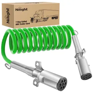 15ft 7 Way to 6 Way Trailer Plug Adapter