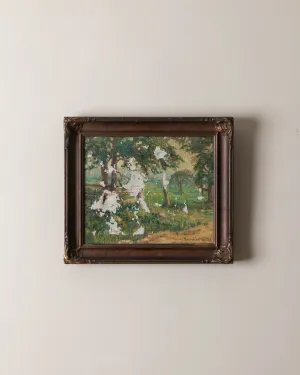 1916 Walter Barron Currier "New Hampshire Meadow" Oil Painting