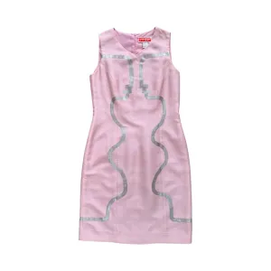 CONVERSATION silk dress