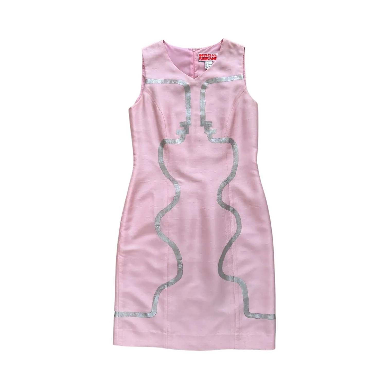 CONVERSATION silk dress