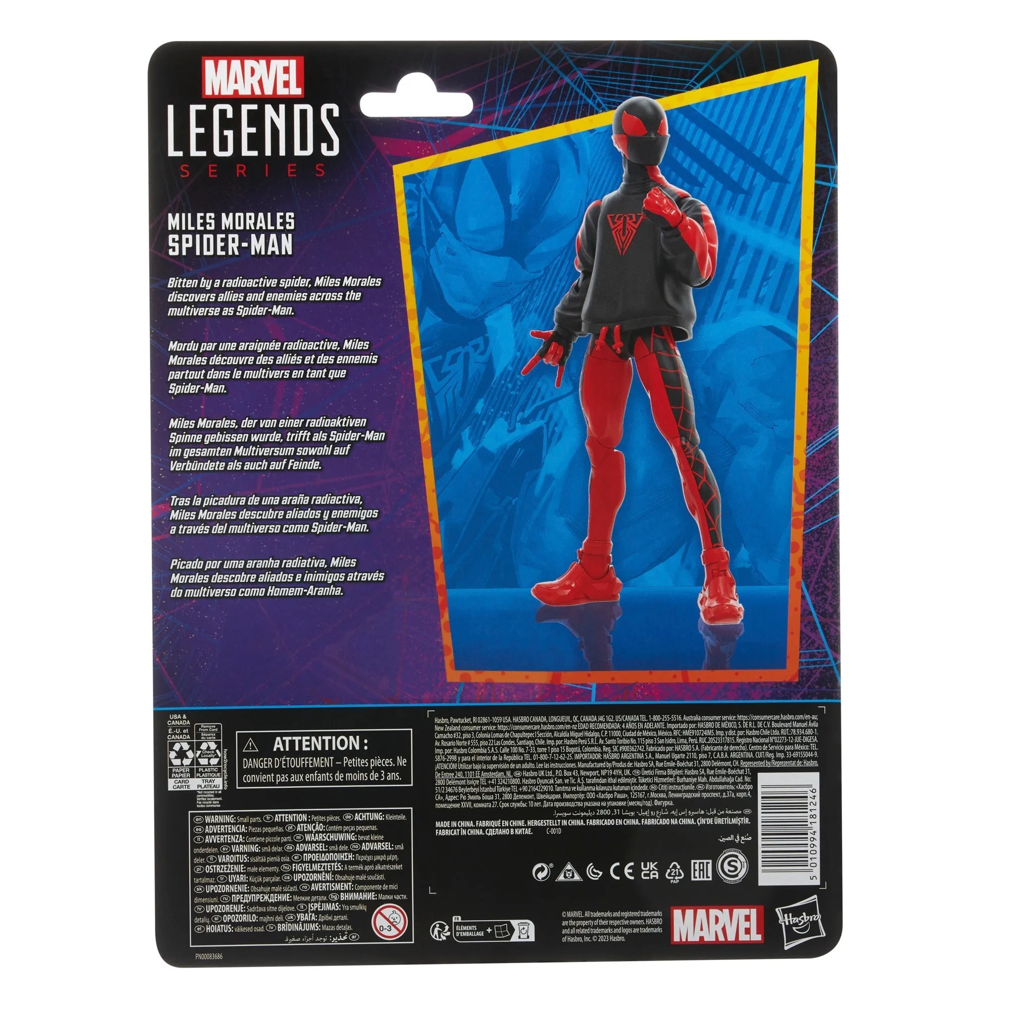 Hasbro Marvel Legends Series Miles Morales Spider-Man - Presale