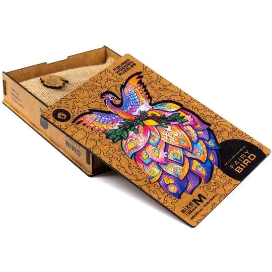 Unidragon Wooden Puzzle: Fairy Bird
