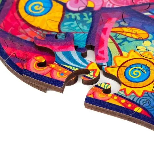 Unidragon Wooden Puzzle: Fairy Bird